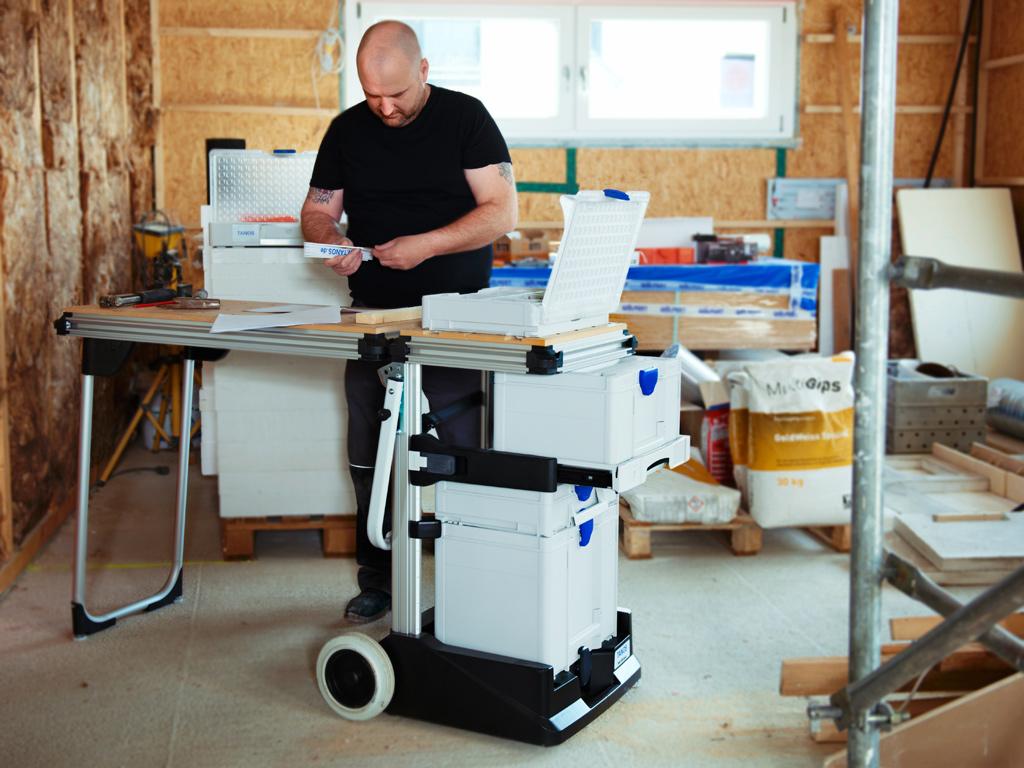 The systainer® is a great choice for the construction site as well. An organized system makes your work easier, and makes a good impression with your customers. The systainer® stands out with maximum stability and an even lower overall weight. You don’t have to carry as much, but you can always rely on your case system. The systainer® is a great choice for the construction site as well. An organized system makes your work easier, and makes a good impression with your customers. The systainer® stands out with maximum stability and an even lower overall weight. You don’t have to carry as much, but you can always rely on your case system.