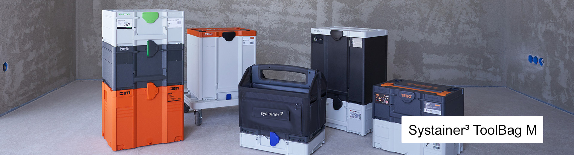 TANOS systainer® stackable box systems for industry, trade TANOS systainer® stackable box systems for industry, trade