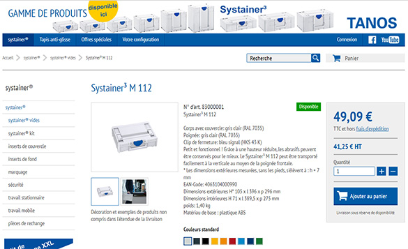 Boutique en ligne Boutique en ligne